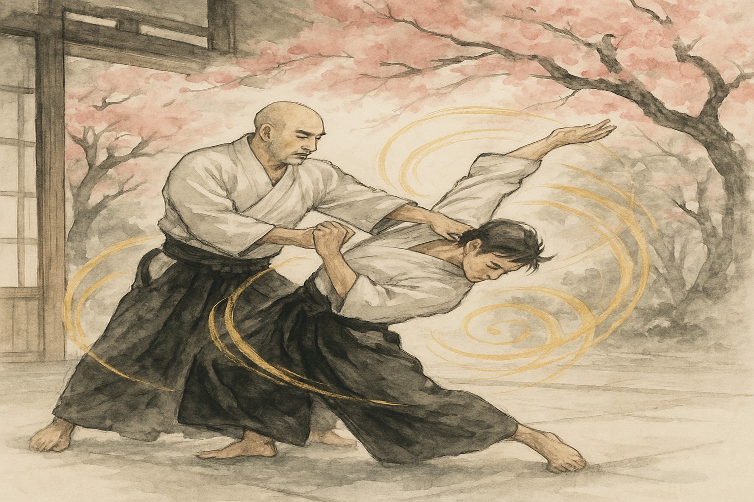 Imagen que ilustra las artes marciales, la armonía y la disciplina