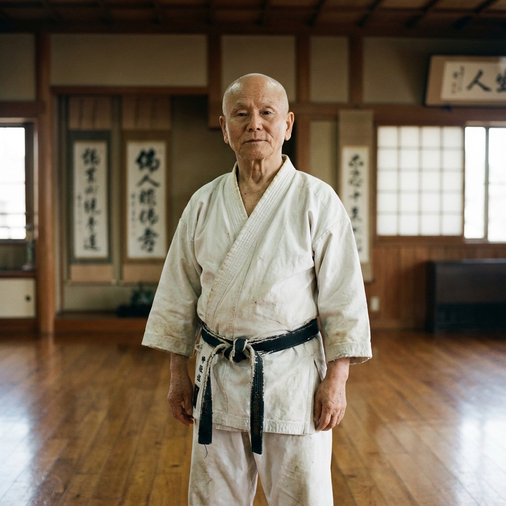 Portrait de Gichin Funakoshi