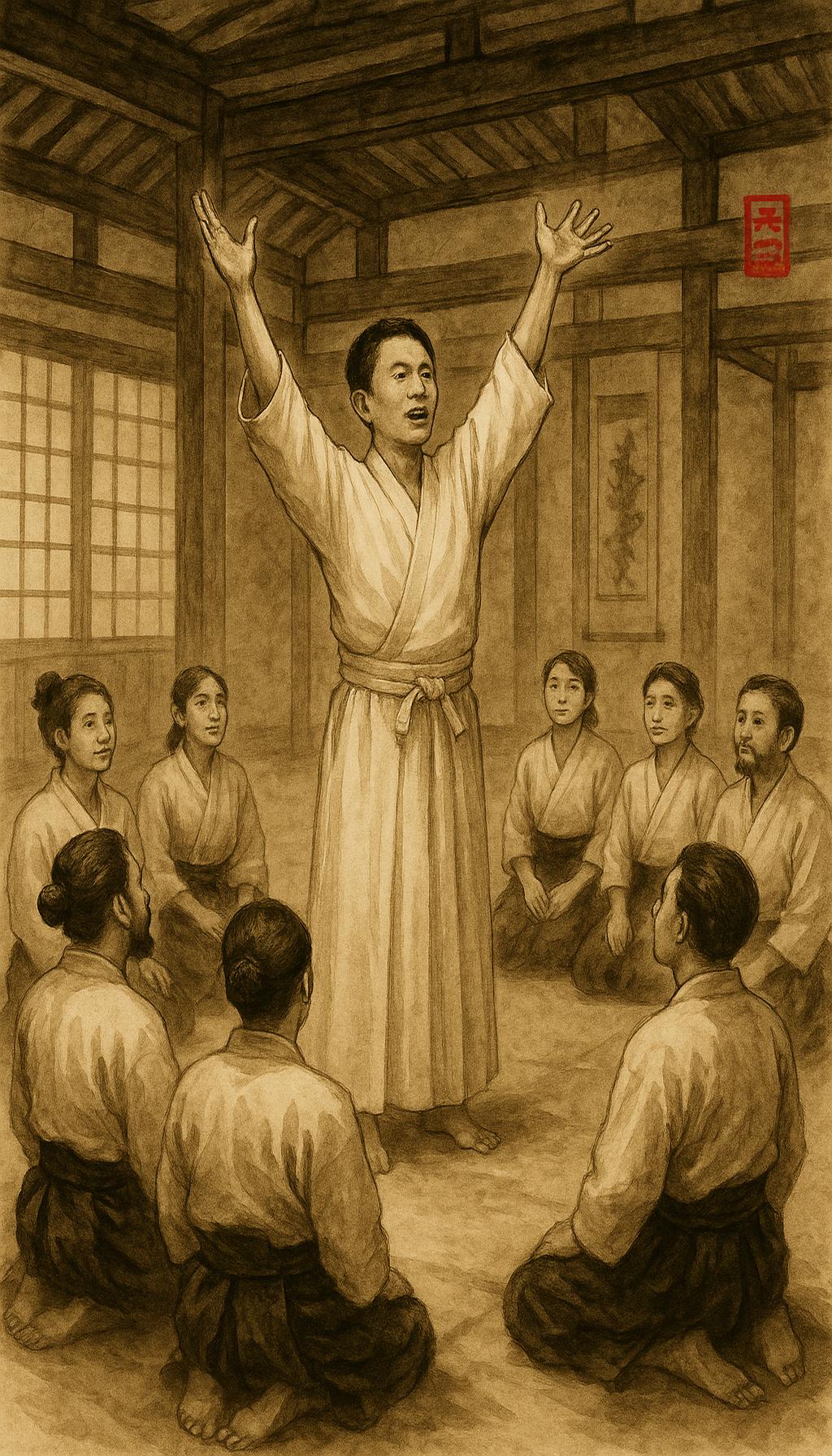 Portrait ou illustration de Maître Masamichi Noro