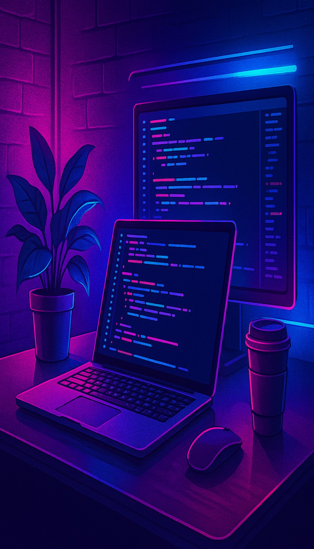 Immagine che illustra il codice, la programmazione e lo sviluppo