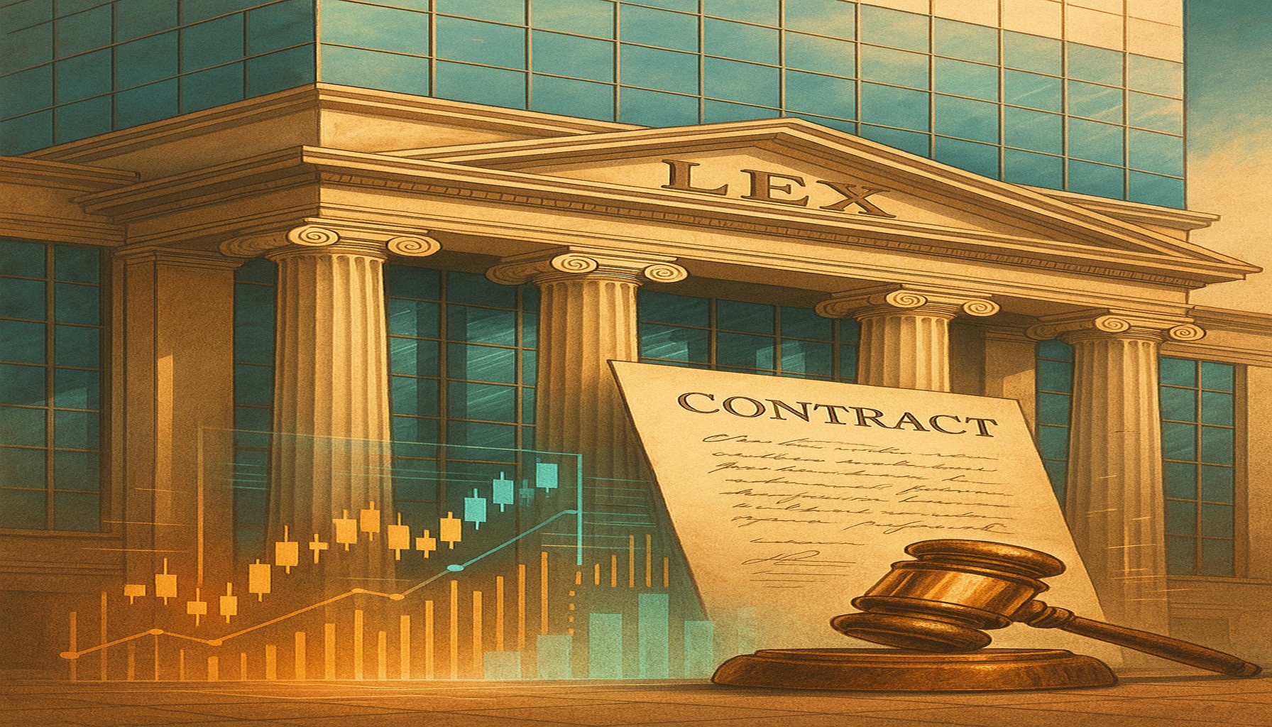 Image illustrant le droit des affaires et le monde de l'entreprise