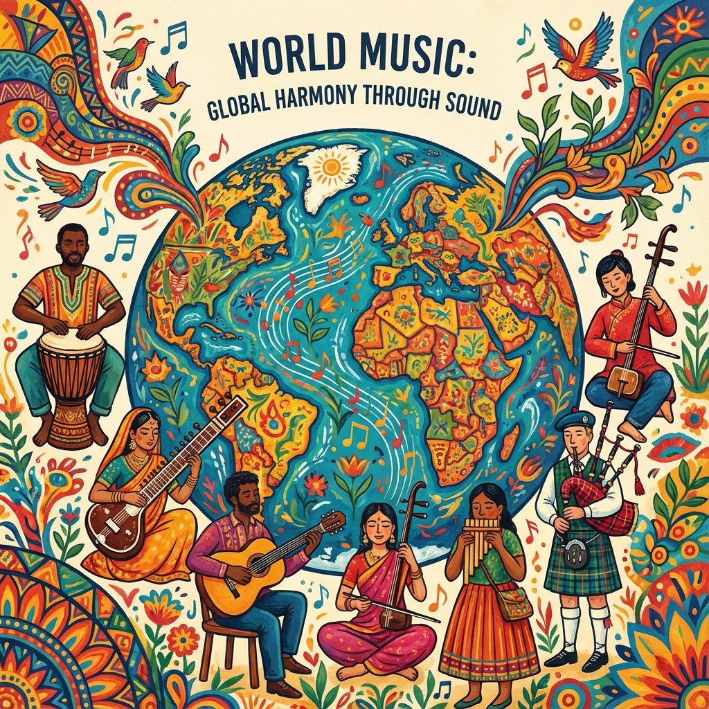 Image illustrant musique monde