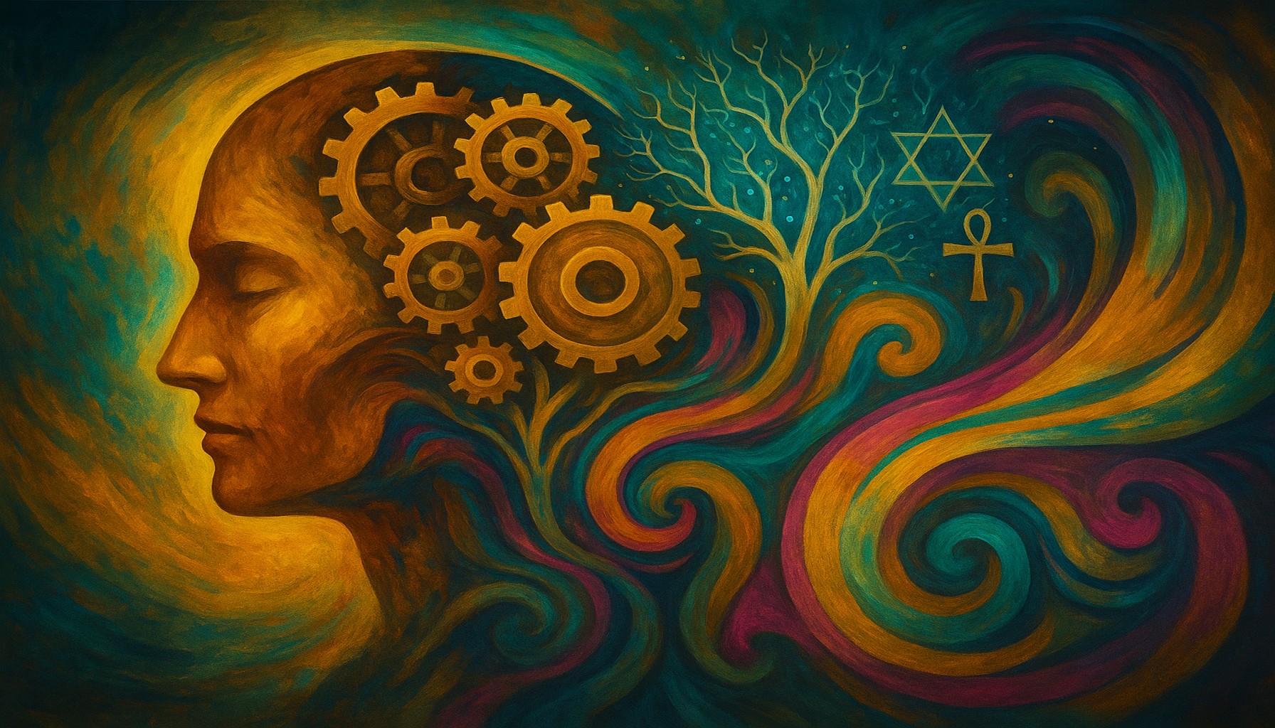 Image illustrant la psychologie, l'esprit et les émotions