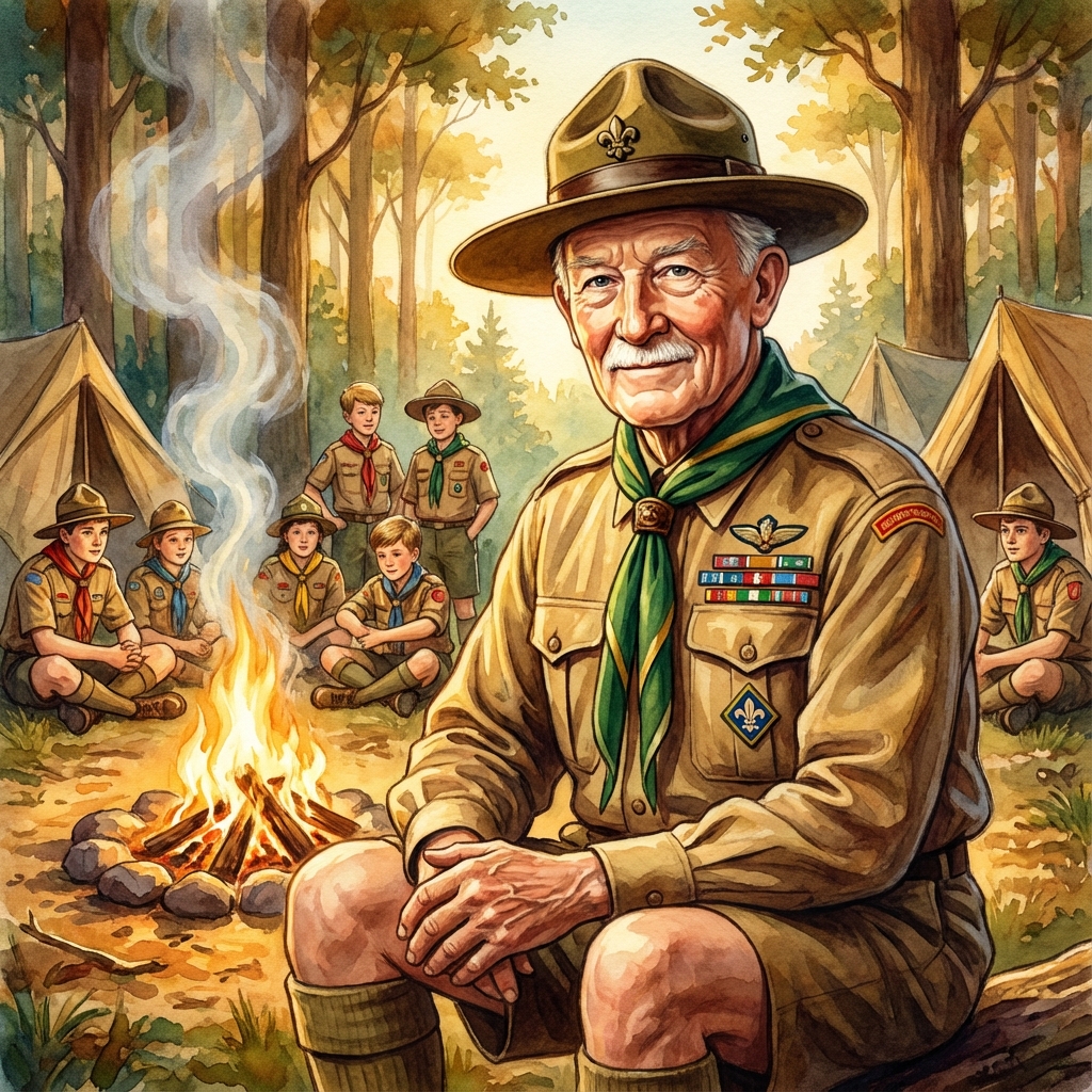 Portrait de Baden-Powell