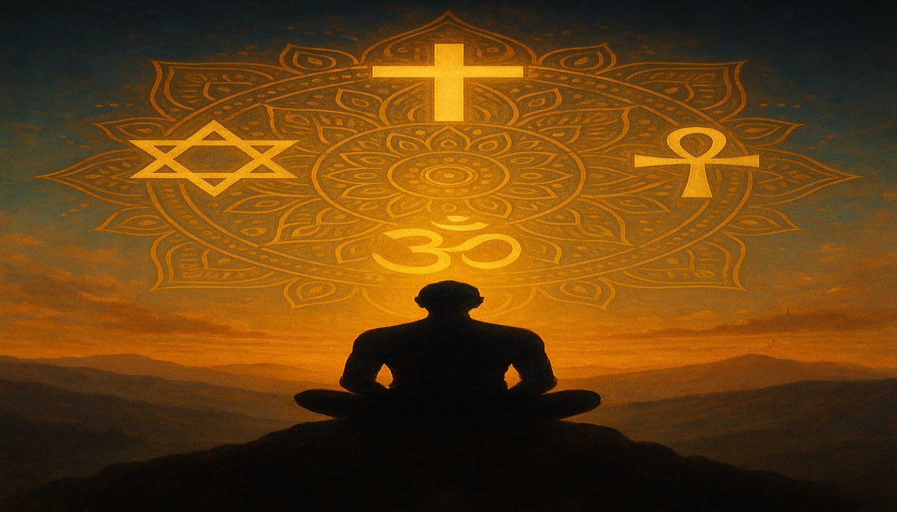 Image illustrant la spiritualité, la méditation et la sagesse