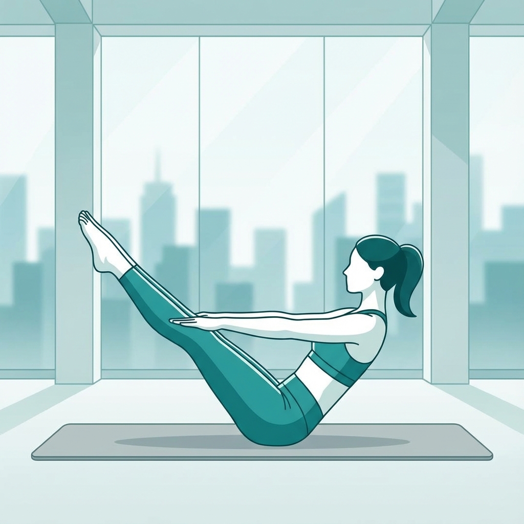 Illustration Pilates