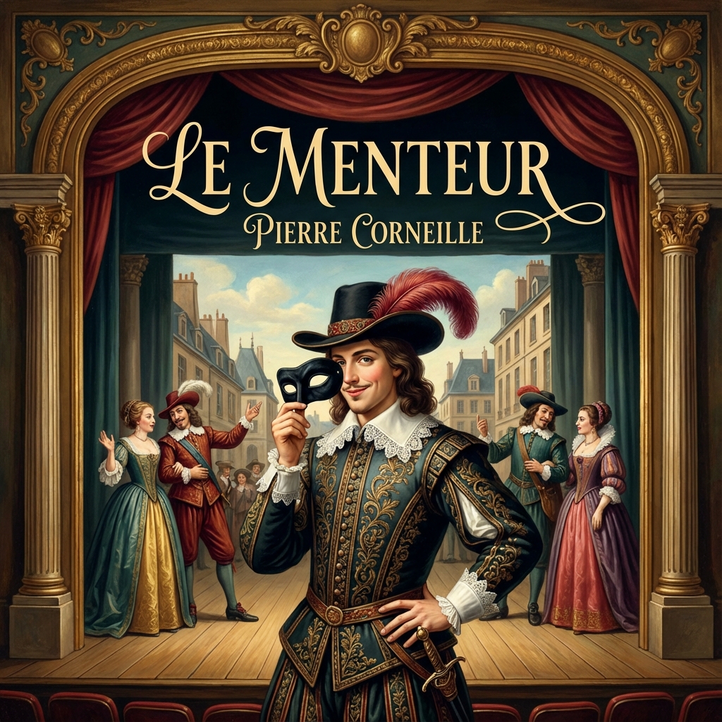 Illustration Le Menteur