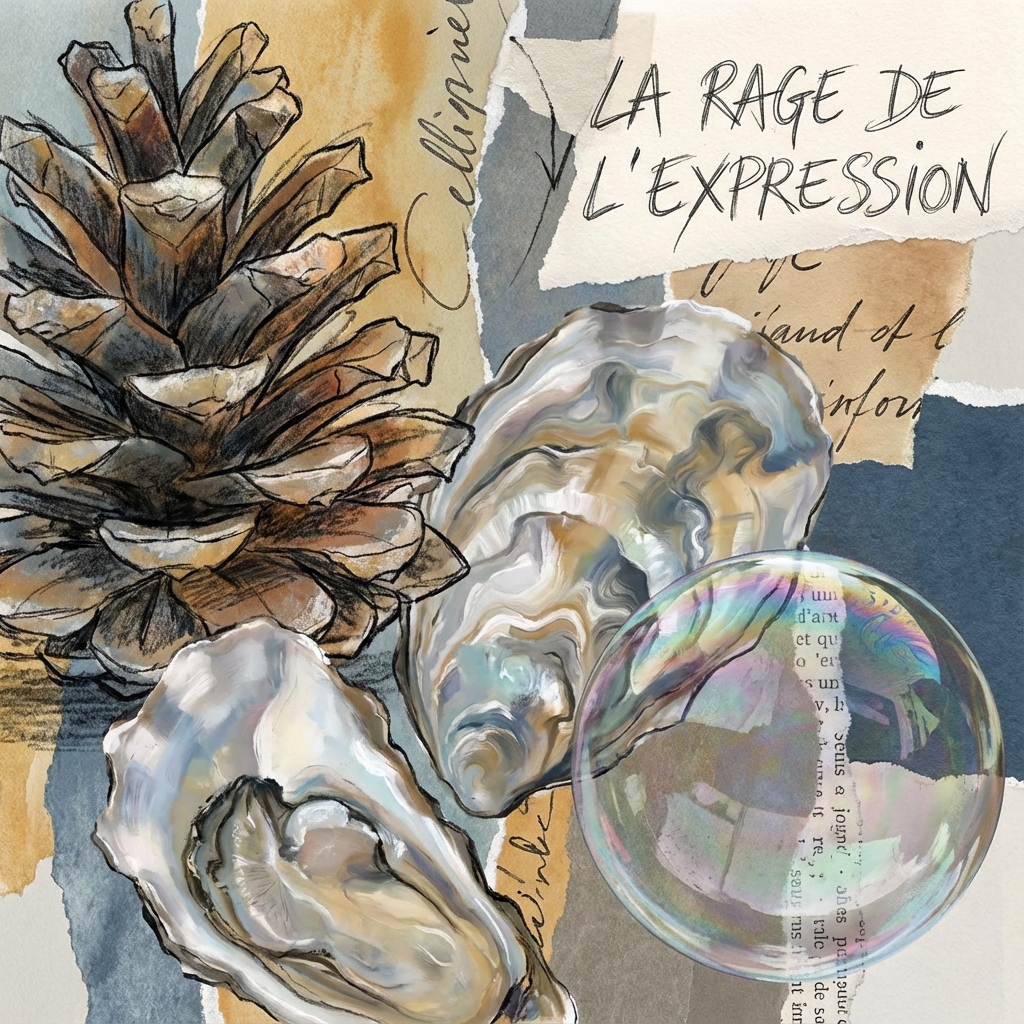 Illustrazione La Rage de l'expression